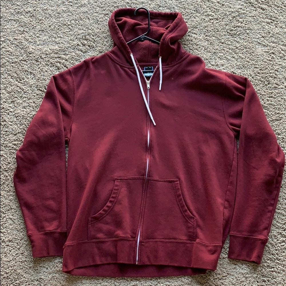 Zip up hoodie